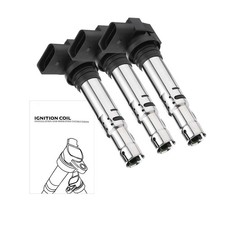 3x ZÜNDSPULE FÜR AUDI A3