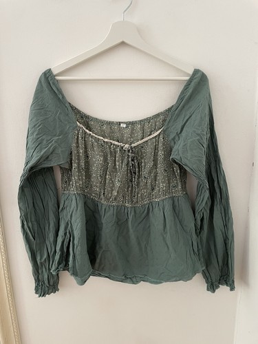 Vintage carmenbluse aus 100 - carmenbluse,