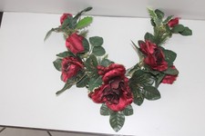 TÜRKRANZ WEIHNACHTSBOGEN Weihnachten Deko mit Textilrosen