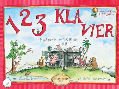 Klavier heft 1 mit cd - 3,