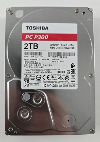 Toshiba p300 2tb hdwd120 - p300,