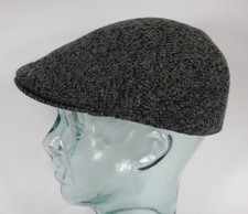 KANGOL Birdseye Maze 507 Flatcap Ivy Cap Gatsby Schiebermütze grau Flannel Neu
