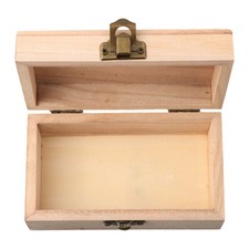 Groß Holz Box Mit Klappdeckel