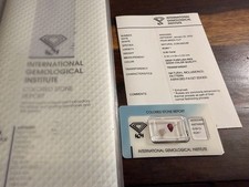 Rubin iGI, 0,5 Karat