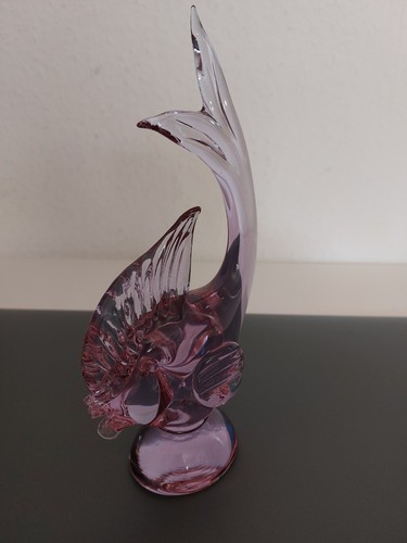 Muranoglas fischskulptur - muranoglas,