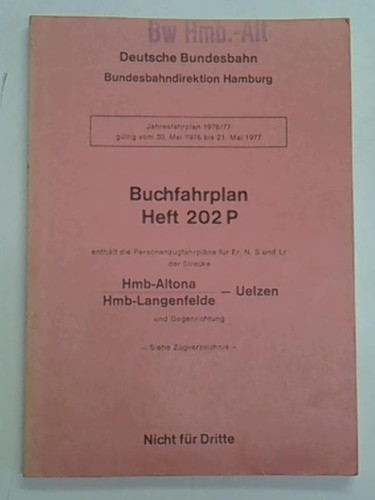 Buchfahrplan heft 202 - buchfahrplan,