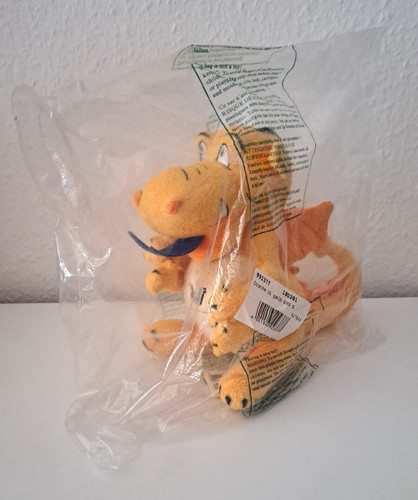 Steiff drache gelb gvs - gelb,