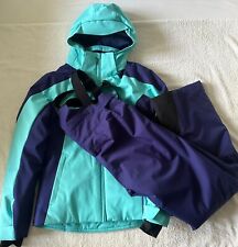 NEU! Kjus Skijacke und Skihose Gr. 176, blau türkis, Winterjacke Schneehose