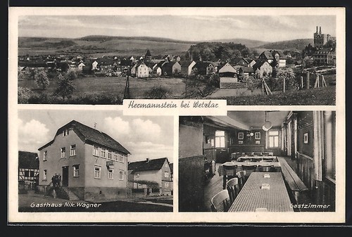 Hermannstein bei wetzlar - ak,