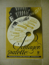 NOTEN - Schlager-Pallette Band 1 " Eine Sammlung der bekannter Schlager "