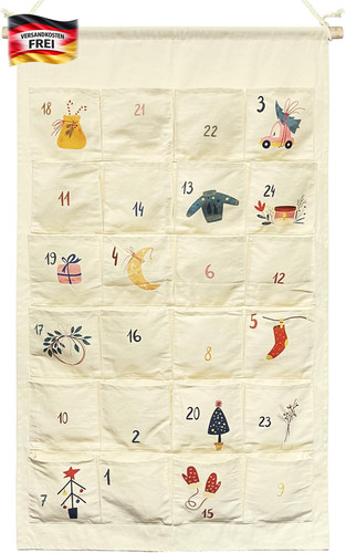 Adventskalender zum befüllen - adventskalender,
