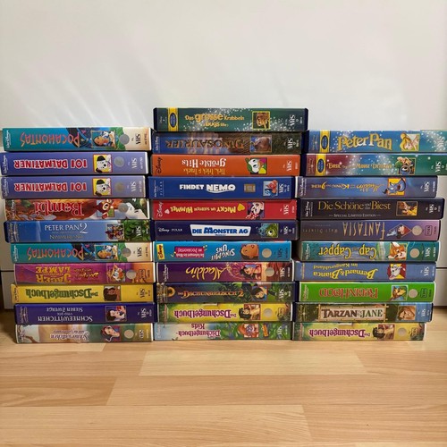 Walt disney vhs kassetten - disney,