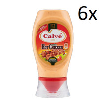 6x Calve Calvè Salsa Hot