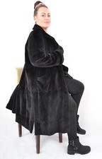 A5297 SAMT WIESEL MANTEL ECHT