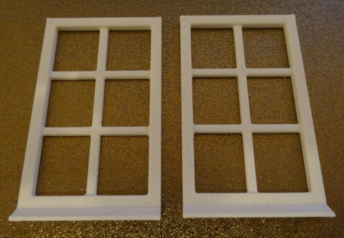 Fenster diorama spur - x,