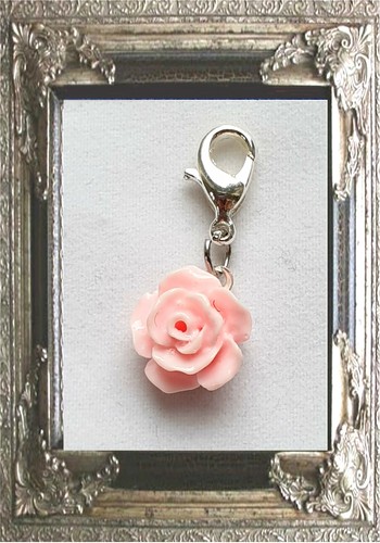 Charm anhänger rose - charm,
