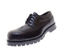 Underground 4 Loch Damen Schuhe Budapester Halbschuhe Stahlkappe Gr 38 Leder