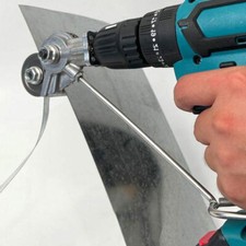 DE Elektrisch Blechschere Blechschneider für Akkuschrauber, Blechknabber Aufsatz
