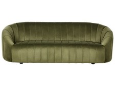 Sitzer sofa samt grün - 3-sitzer,