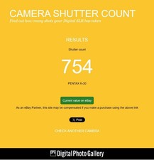 Pentax K-30 – Blau – Solenoid (Japan) ersetzt – nur 754 Auslösungen!