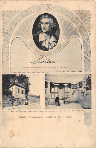 Schillerhäuschen in - ak,