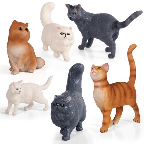 Lebensechte katze - ,