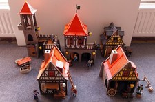 Playmobil® HISTORY / KNIGHTS / RITTER / STADT / KONVOLUT 70953 - 70957  ?