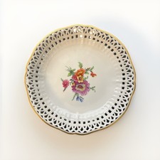 KPM Durchbruch Teller Goldrand