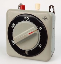 Agfa 30 Minuten Labor Zeituhr Laboruhr Glocke DEFEKT 14433