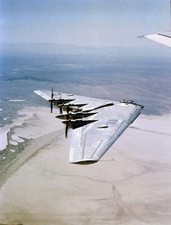 NORTHROP YB 35. Spannweite