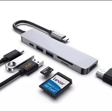 USB C Hub 6 in 1 Adapter HDMI