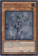 YuGiOh Effect Veiler (V.2) DREV-EN002 Ultimate Rare Englisch Light Played 1st