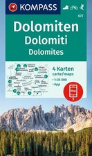 KOMPASS Wanderkarten-Set 672