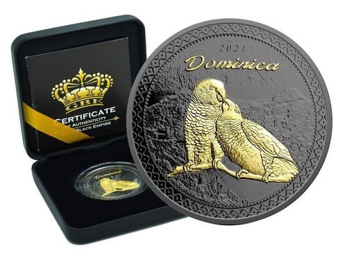 Silber dominica papageien - oz,