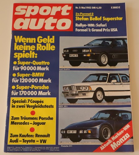 Sport auto 1982 - 5/1982, coupe