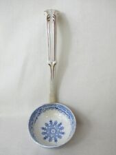 Historismus Porzellan Besteck Suppenkelle Schöpflöffel Haushalt Antik