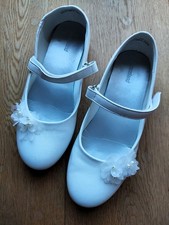 Gr. 36 weiße Kommunionsschuhe