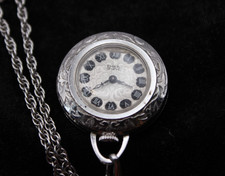 Vintage Damen Uhr Taschenuhr