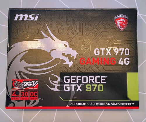 Msi geforce gtx 970 - gaming, 4g