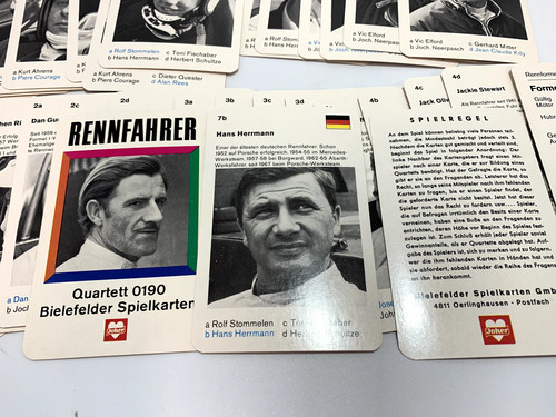Rennfahrer quartett 0190 - rennfahrer,