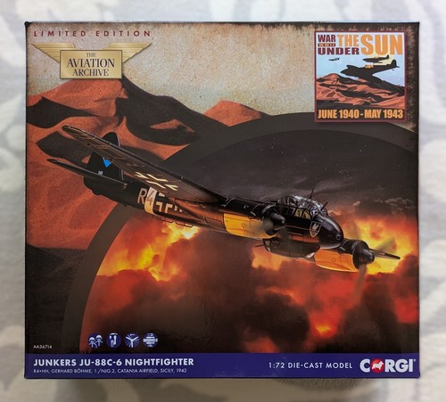 Corgi junkers 88c - junkers, ju-88c-6