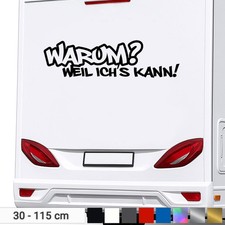 Warum Aufkleber Weil Ich Es