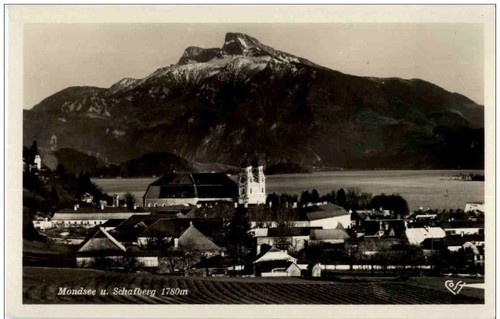 Mondsee mit dem schafberg - mit,