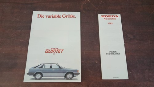 Autoprospekt honda quintet - honda, ex