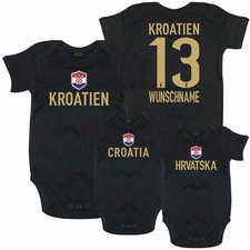 Baby Body KROATIEN Gold Druck