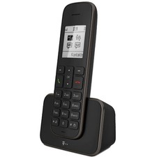 Telekom Sinus 207 Pack schwarz DECT Mobilteile Schnurlostelefon und Ladeschale