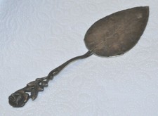 Tortenheber Rose  versilbert