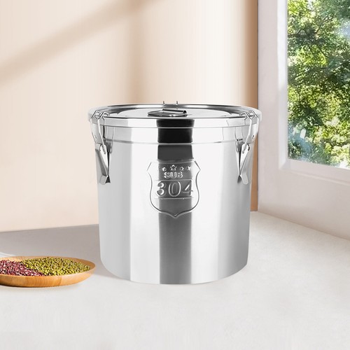 Edelstahl getreidebehälter - 6l,