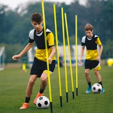 Slalomstangen fussball - slalomstangen,