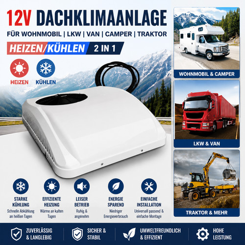 12v wohnmobil klimaanlage - wohnmobil, lkw